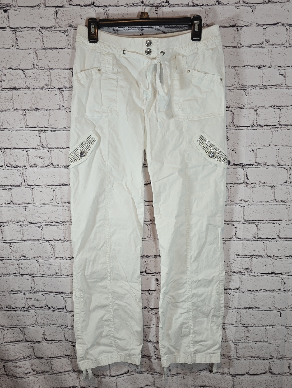 INC International Concepts Cargo Pants Accented Pockets Size 6